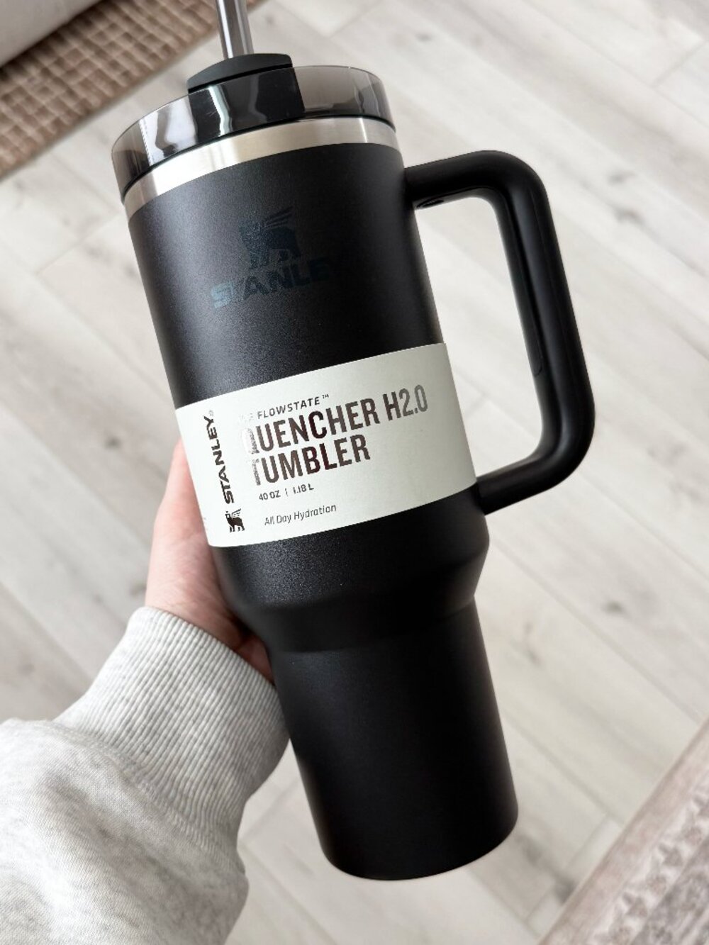 "Black 2.0" Stanley 40 oz Tumbler